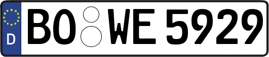 BO-WE5929