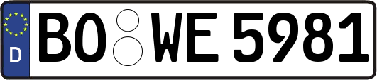 BO-WE5981