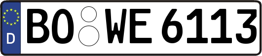 BO-WE6113
