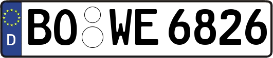 BO-WE6826