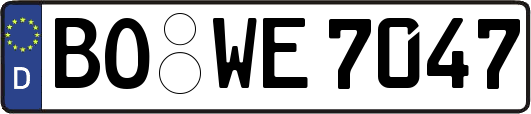 BO-WE7047