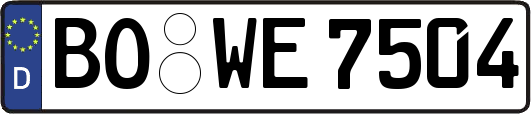 BO-WE7504
