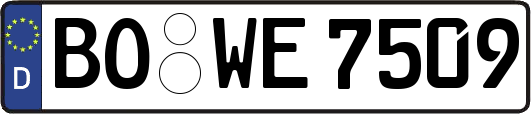 BO-WE7509