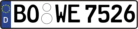 BO-WE7526