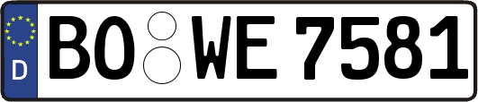 BO-WE7581