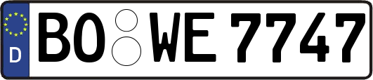 BO-WE7747