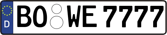 BO-WE7777