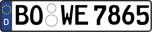 BO-WE7865