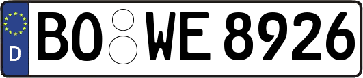 BO-WE8926