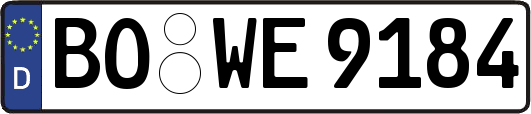 BO-WE9184