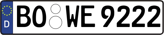 BO-WE9222