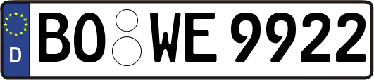 BO-WE9922
