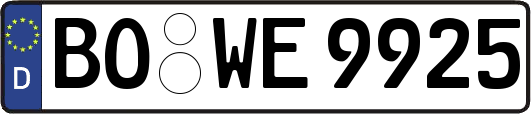 BO-WE9925
