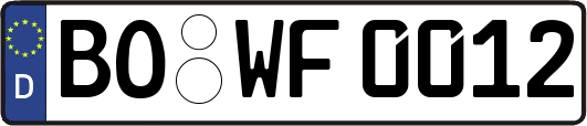 BO-WF0012