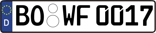 BO-WF0017