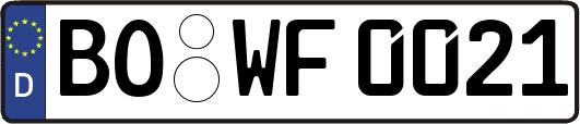 BO-WF0021