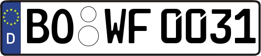 BO-WF0031