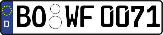 BO-WF0071