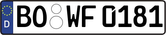 BO-WF0181