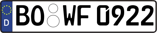 BO-WF0922