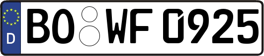 BO-WF0925