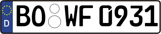 BO-WF0931