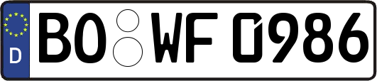 BO-WF0986