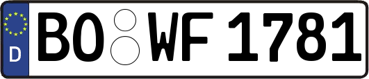 BO-WF1781