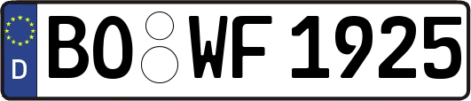 BO-WF1925