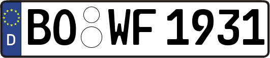 BO-WF1931