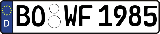 BO-WF1985