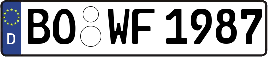 BO-WF1987