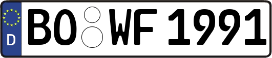 BO-WF1991