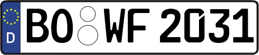 BO-WF2031