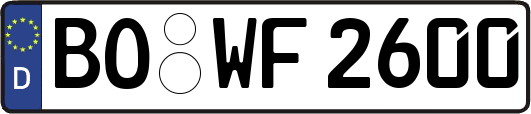 BO-WF2600