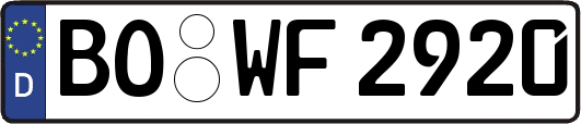BO-WF2920