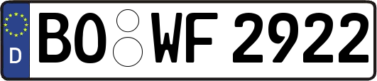 BO-WF2922
