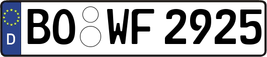 BO-WF2925