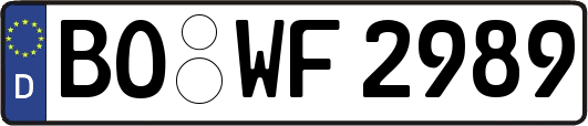 BO-WF2989