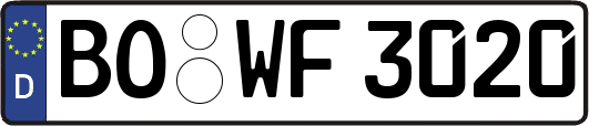 BO-WF3020