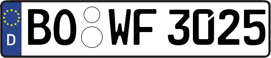 BO-WF3025