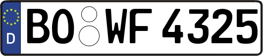 BO-WF4325