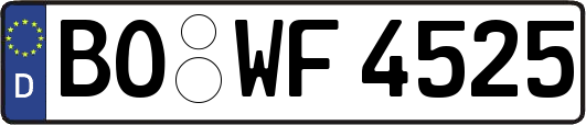 BO-WF4525