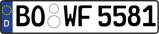 BO-WF5581