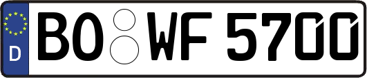 BO-WF5700