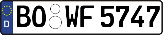 BO-WF5747