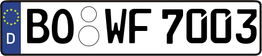 BO-WF7003