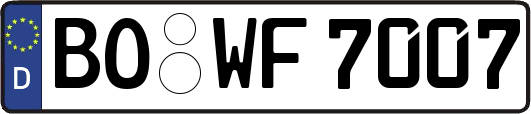 BO-WF7007