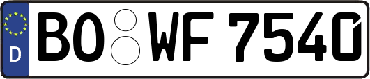 BO-WF7540
