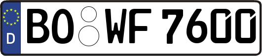BO-WF7600